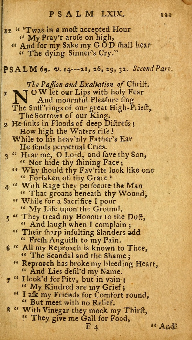 The Psalms of David: imitated in the language of the New Testament, and applied to the Christian state and worship (27th ed.) page 121