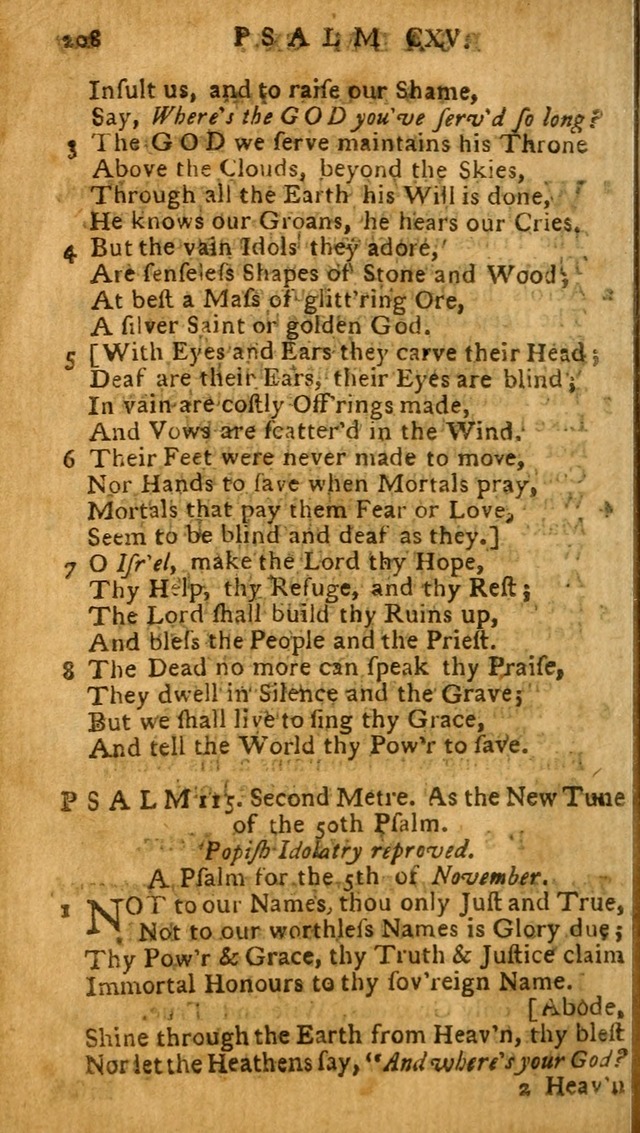 The Psalms of David: imitated in the language of the New Testament, and applied to the Christian state and worship (27th ed.) page 208