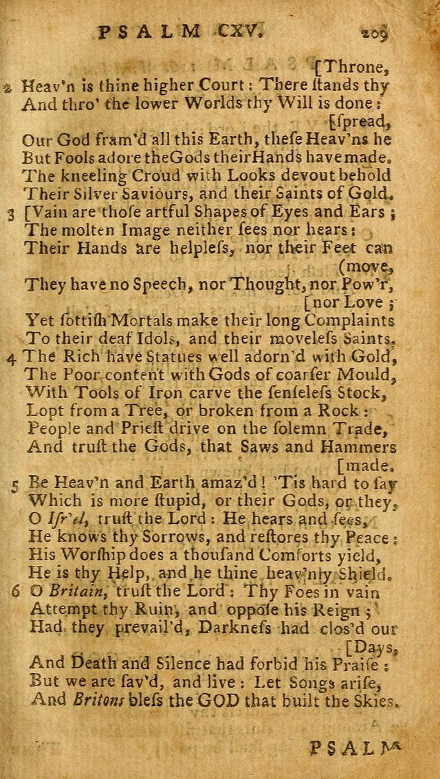 The Psalms of David: imitated in the language of the New Testament, and applied to the Christian state and worship (27th ed.) page 209