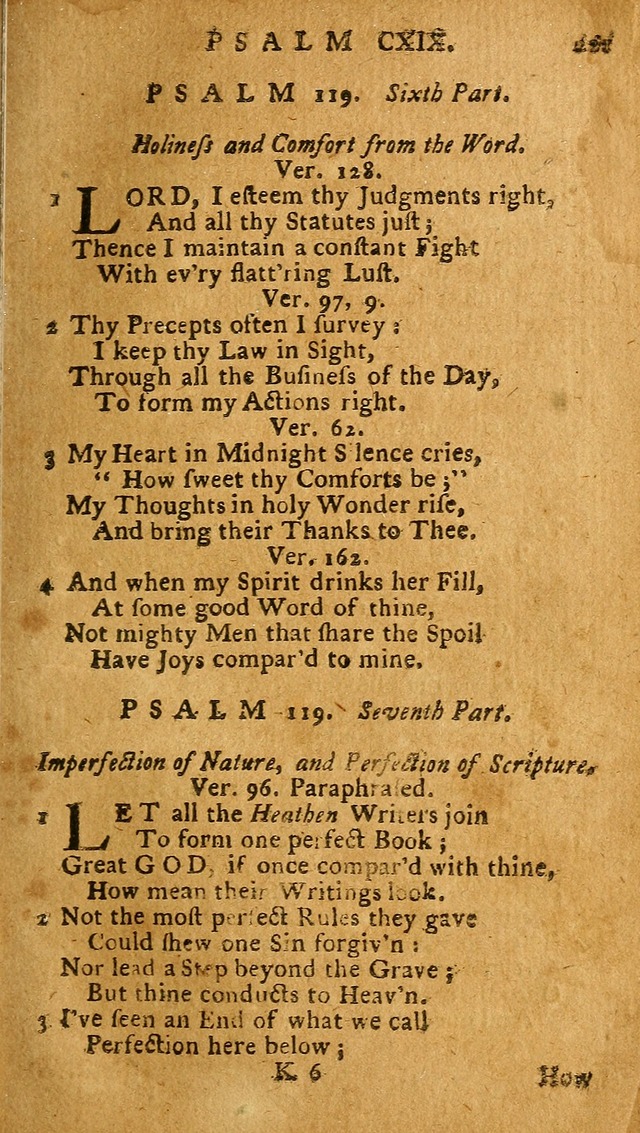 The Psalms of David: imitated in the language of the New Testament, and applied to the Christian state and worship (27th ed.) page 221