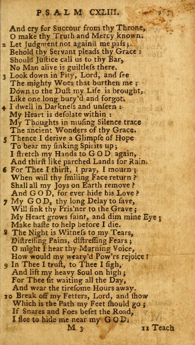 The Psalms of David: imitated in the language of the New Testament, and applied to the Christian state and worship (27th ed.) page 263