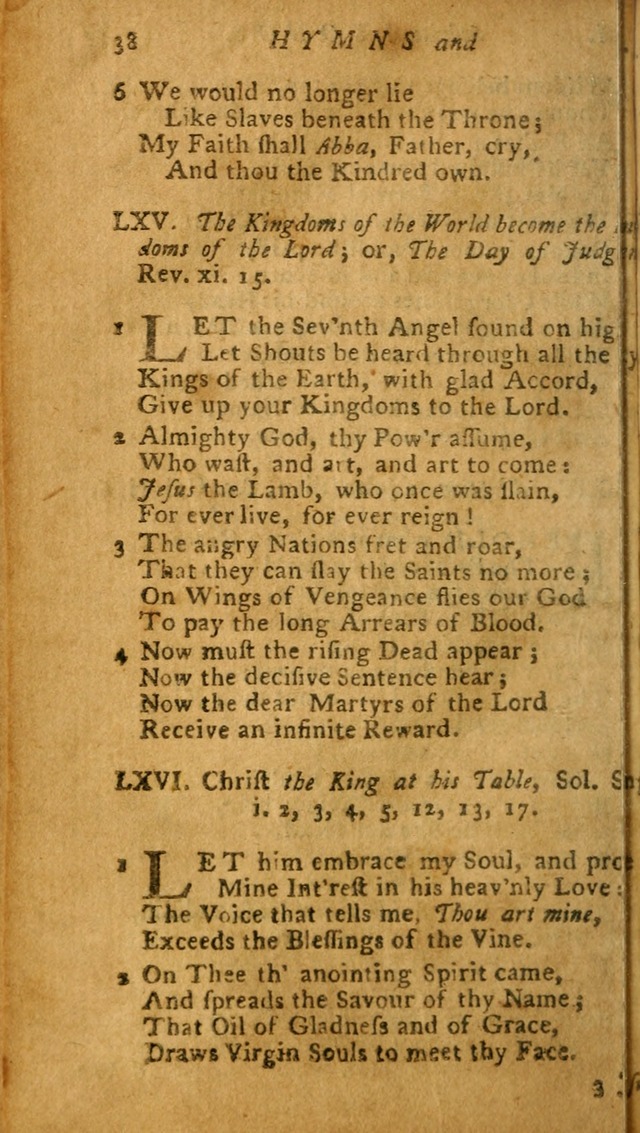 The Psalms of David: imitated in the language of the New Testament, and applied to the Christian state and worship (27th ed.) page 358