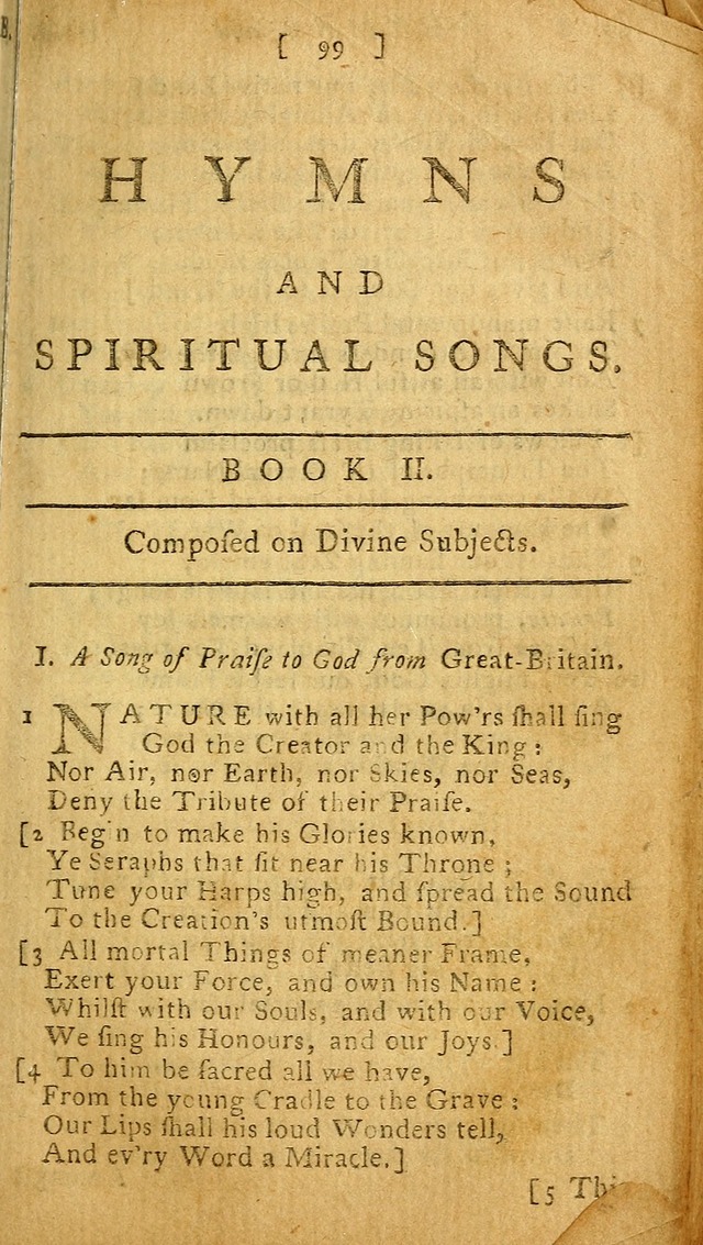 The Psalms of David: imitated in the language of the New Testament, and applied to the Christian state and worship (27th ed.) page 419