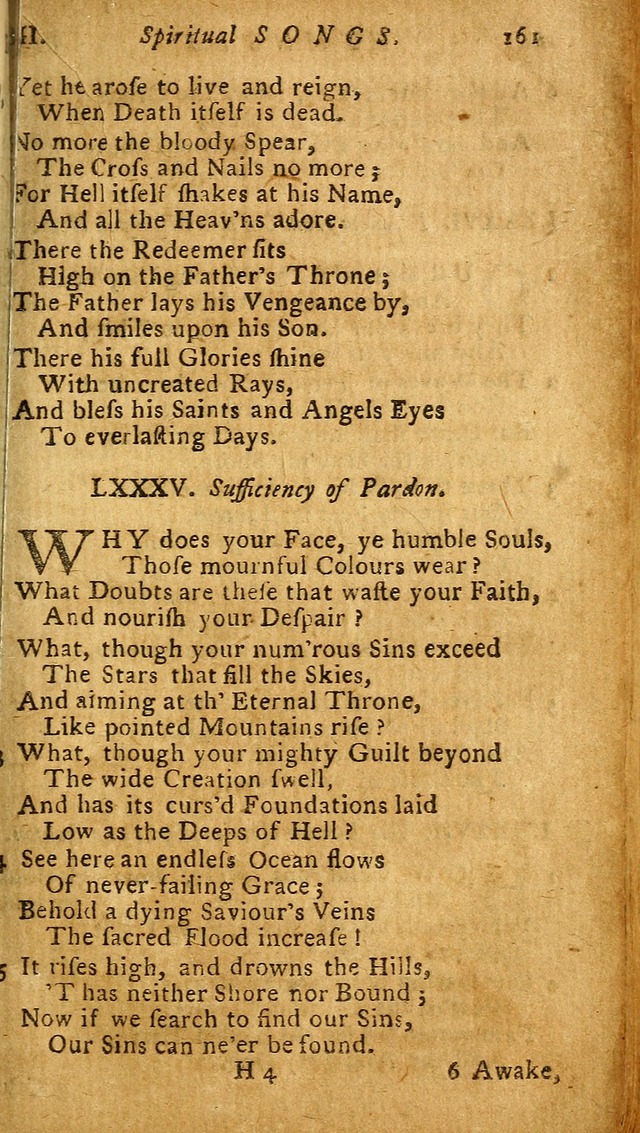 The Psalms of David: imitated in the language of the New Testament, and applied to the Christian state and worship (27th ed.) page 481