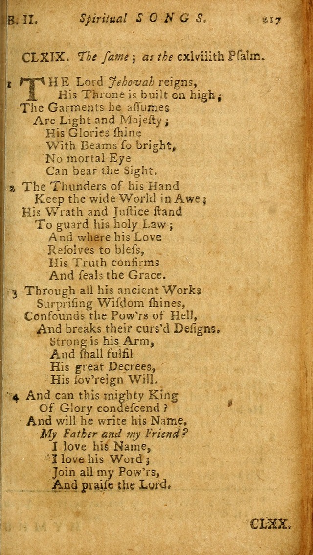 The Psalms of David: imitated in the language of the New Testament, and applied to the Christian state and worship (27th ed.) page 537