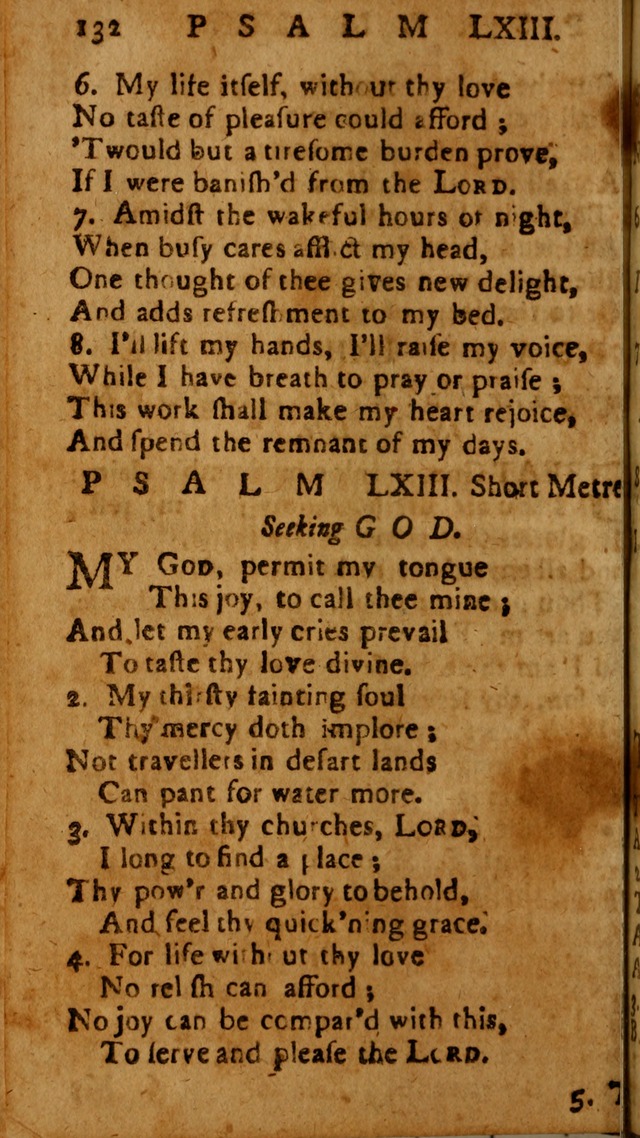 The Psalms of David: imitated in the language of the New Testament, and applied to the Christian state and worship page 132