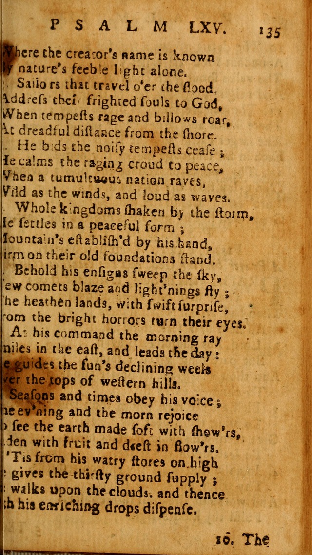 The Psalms of David: imitated in the language of the New Testament, and applied to the Christian state and worship page 135