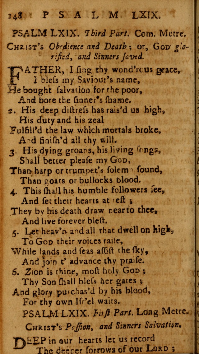 The Psalms of David: imitated in the language of the New Testament, and applied to the Christian state and worship page 148