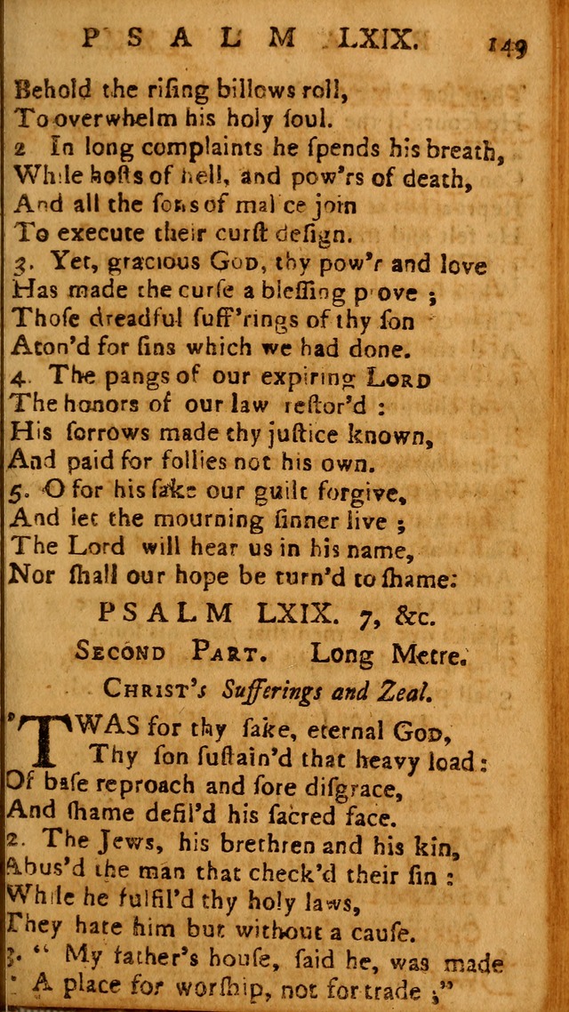 The Psalms of David: imitated in the language of the New Testament, and applied to the Christian state and worship page 149