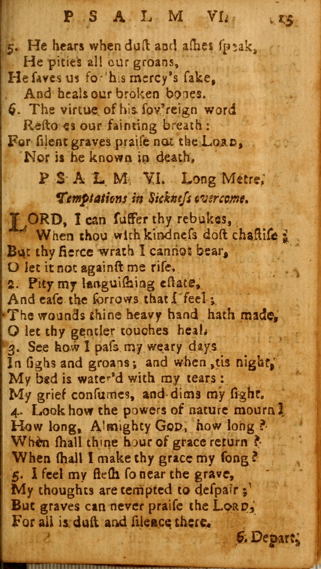 The Psalms of David: imitated in the language of the New Testament, and applied to the Christian state and worship page 15