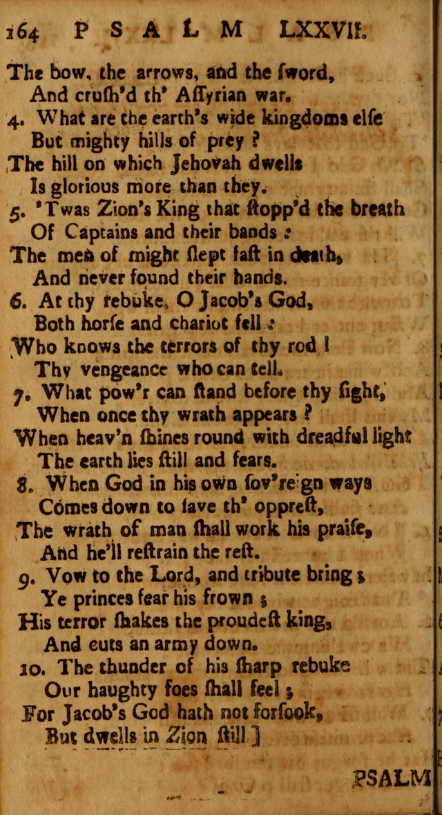 The Psalms of David: imitated in the language of the New Testament, and applied to the Christian state and worship page 164