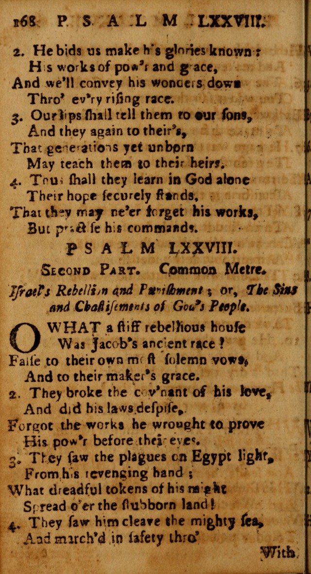 The Psalms of David: imitated in the language of the New Testament, and applied to the Christian state and worship page 168