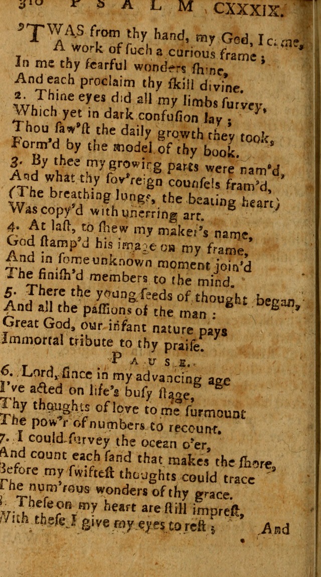 The Psalms of David: imitated in the language of the New Testament, and applied to the Christian state and worship page 310