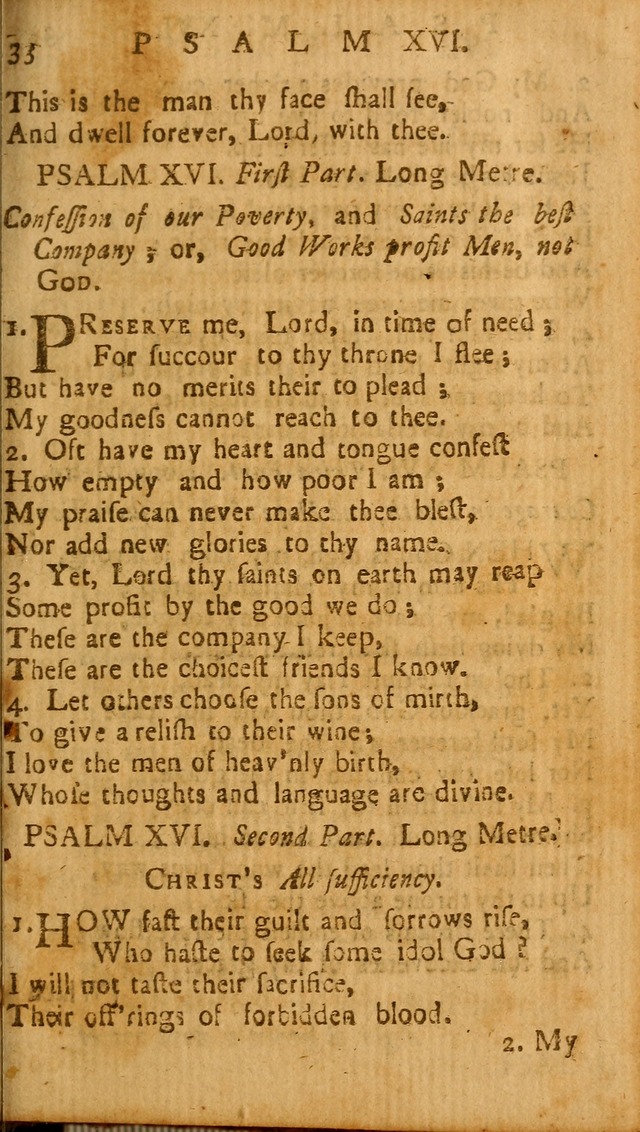 The Psalms of David: imitated in the language of the New Testament, and applied to the Christian state and worship page 33