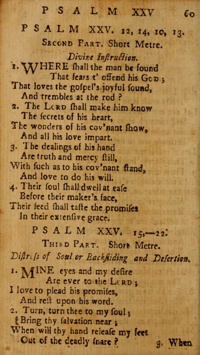 The Psalms of David: imitated in the language of the New Testament, and applied to the Christian state and worship page 60