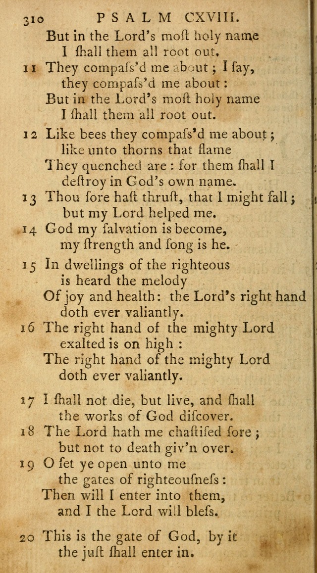 Psalms of David in metre page 308