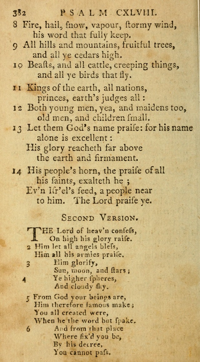 Psalms of David in metre page 380