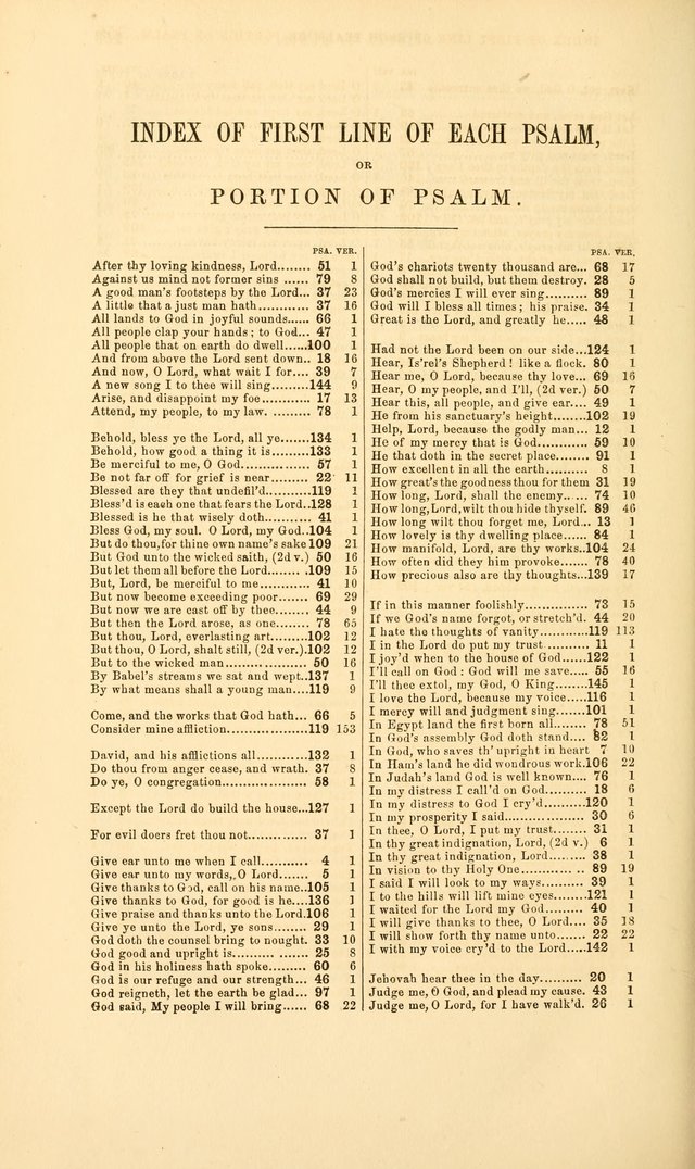 The Psalms of David: with a selection of standard music appropriately arranged according to sentiment of each Psalm or portion of Psalm (8th ed.) page 154