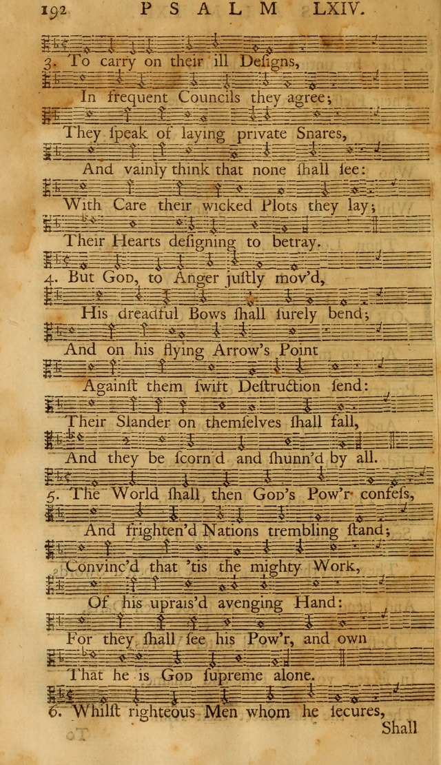 The Psalms of David: with the Ten Commandments, Creed, Lord