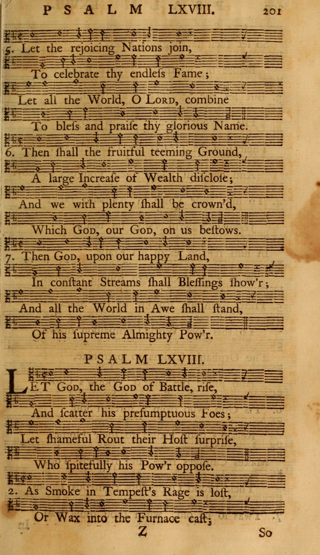 The Psalms of David: with the Ten Commandments, Creed, Lord