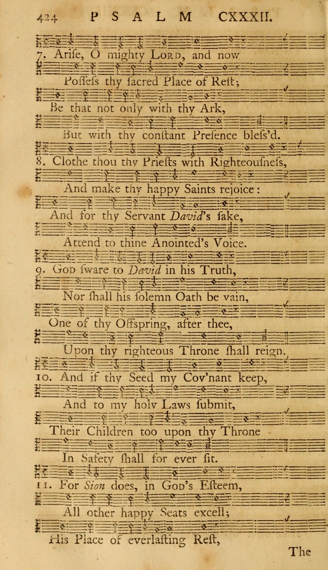 The Psalms of David: with the Ten Commandments, Creed, Lord