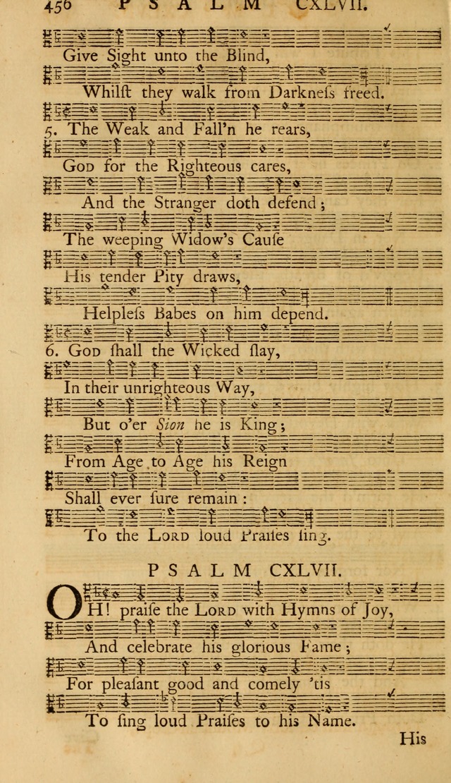 The Psalms of David: with the Ten Commandments, Creed, Lord