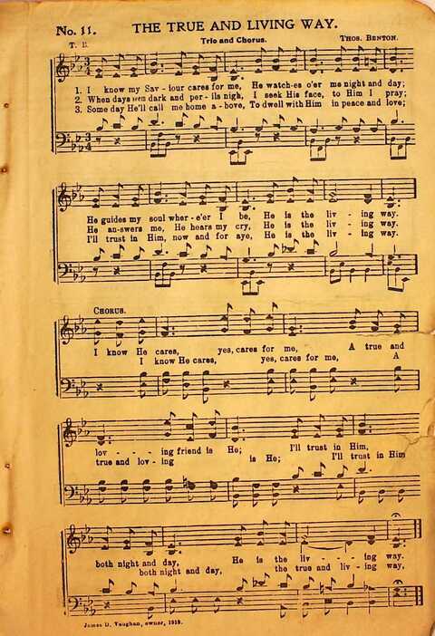 Praise Evangel: for Sunday-schools, revivals, singing-schools, conventions and general use in Christian work and worship page 11