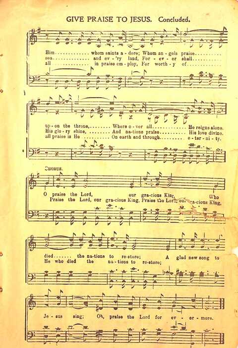 Praise Evangel: for Sunday-schools, revivals, singing-schools, conventions and general use in Christian work and worship page 137