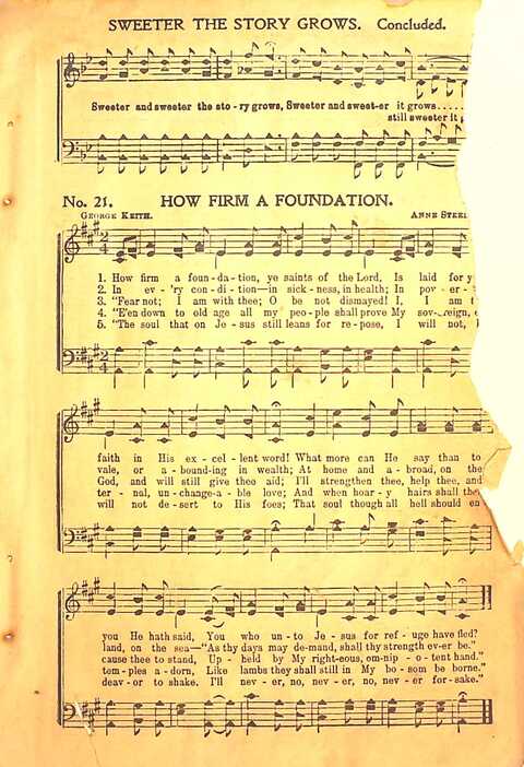 Praise Evangel: for Sunday-schools, revivals, singing-schools, conventions and general use in Christian work and worship page 21