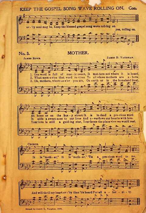 Praise Evangel: for Sunday-schools, revivals, singing-schools, conventions and general use in Christian work and worship page 3