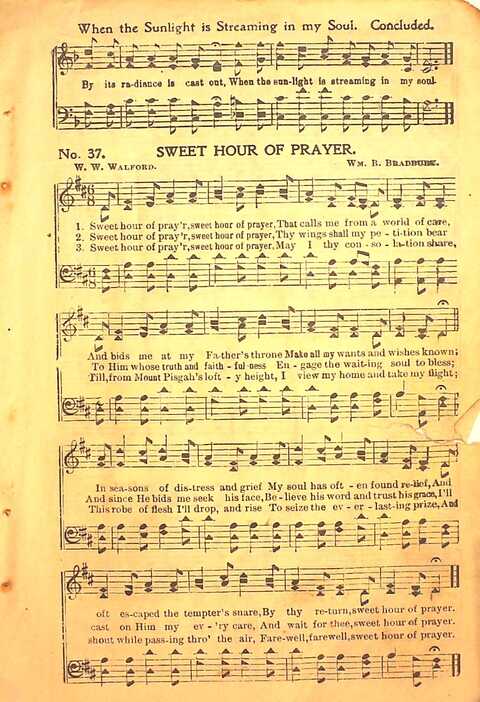 Praise Evangel: for Sunday-schools, revivals, singing-schools, conventions and general use in Christian work and worship page 37