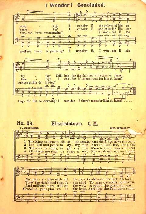 Praise Evangel: for Sunday-schools, revivals, singing-schools, conventions and general use in Christian work and worship page 39