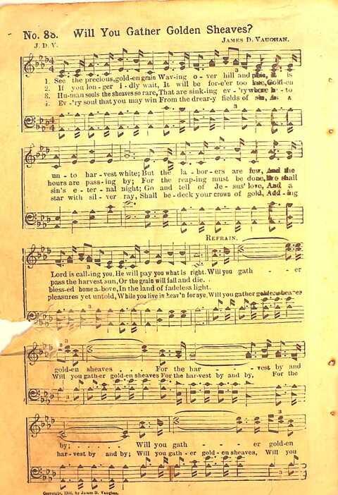 Praise Evangel: for Sunday-schools, revivals, singing-schools, conventions and general use in Christian work and worship page 88