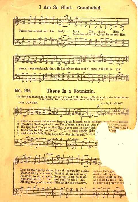 Praise Evangel: for Sunday-schools, revivals, singing-schools, conventions and general use in Christian work and worship page 99