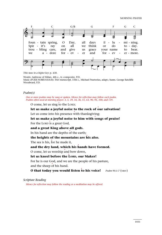 Psalms for All Seasons: a complete Psalter for worship page 1033