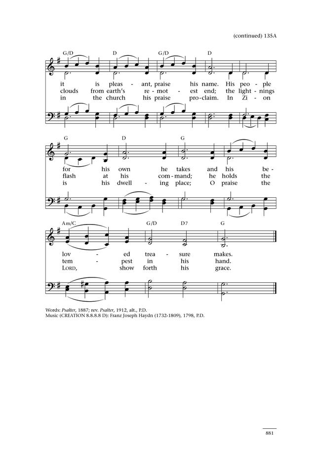 Psalms for All Seasons: a complete Psalter for worship page 883