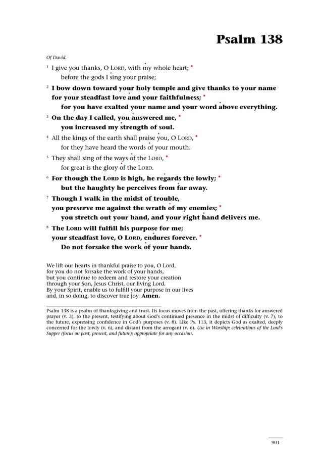 Psalms for All Seasons: a complete Psalter for worship page 903