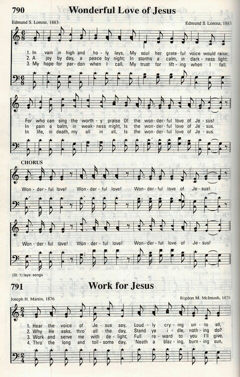 Praise for the Lord (Expanded Edition) page 624