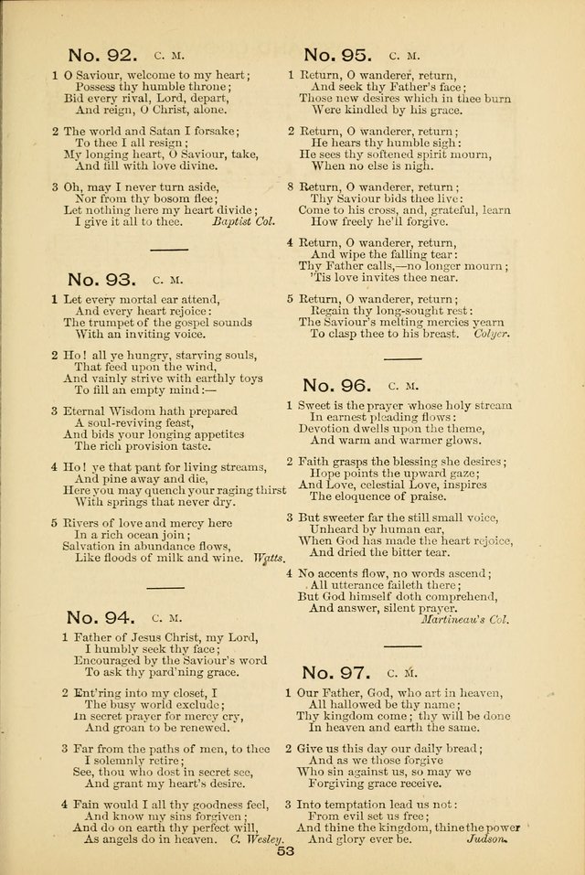 Precious Gems No. 1: for Revival Meetings, Sabbath-schools, Church Services, and Devotional Singing page 52