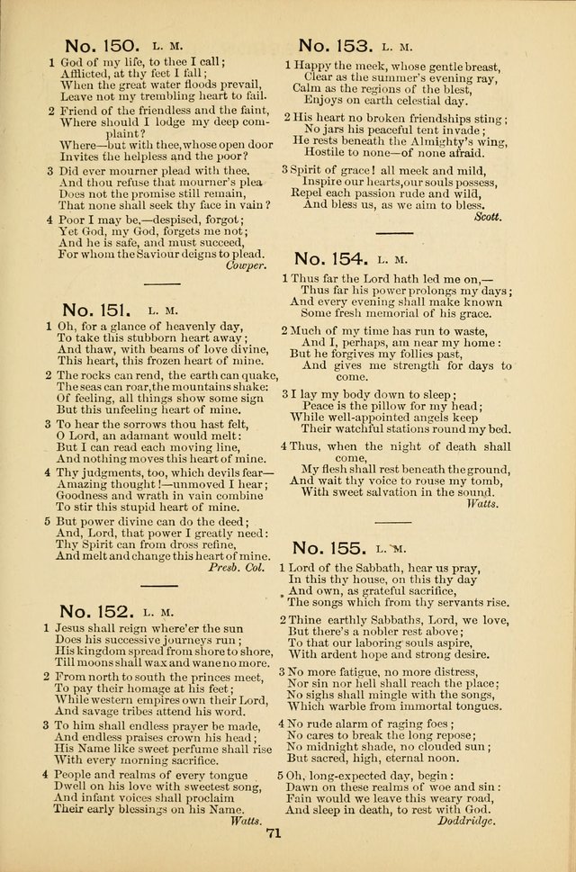 Precious Gems No. 1: for Revival Meetings, Sabbath-schools, Church Services, and Devotional Singing page 70