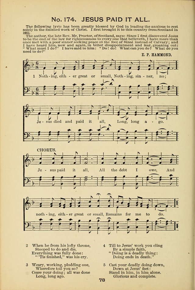 Precious Gems No. 1: for Revival Meetings, Sabbath-schools, Church Services, and Devotional Singing page 77