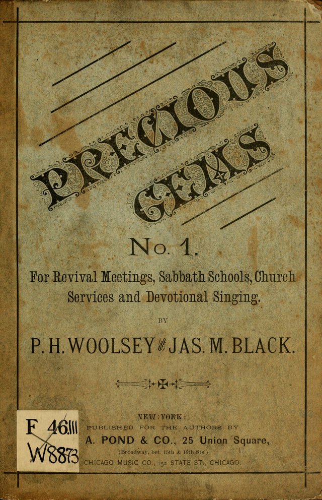 Precious Gems No. 1: for Revival Meetings, Sabbath-schools, Church Services, and Devotional Singing page i