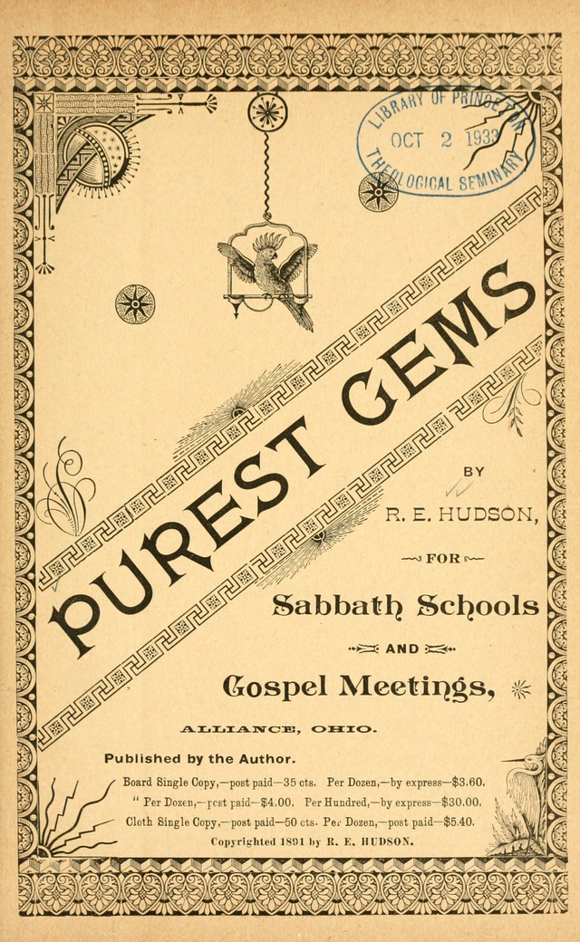 Purest Gems: for Sabbath schools and gospel meetings page 6