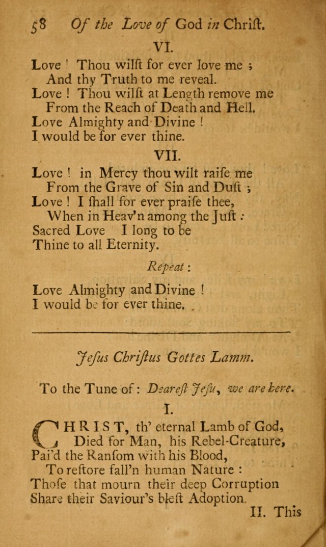 Psalmodia Germanica: or, The German Psalmody: translated from the high Dutch together with their proper tunes and thorough bass (2nd ed., corr. and enl.) page 102