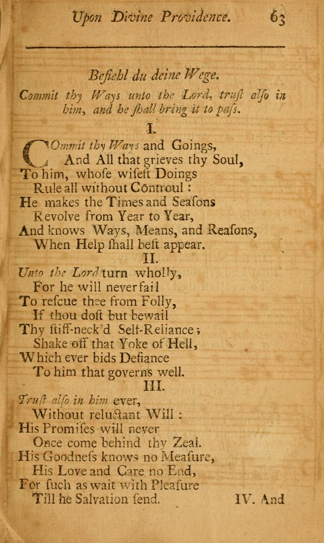 Psalmodia Germanica: or, The German Psalmody: translated from the high Dutch together with their proper tunes and thorough bass (2nd ed., corr. and enl.) page 113