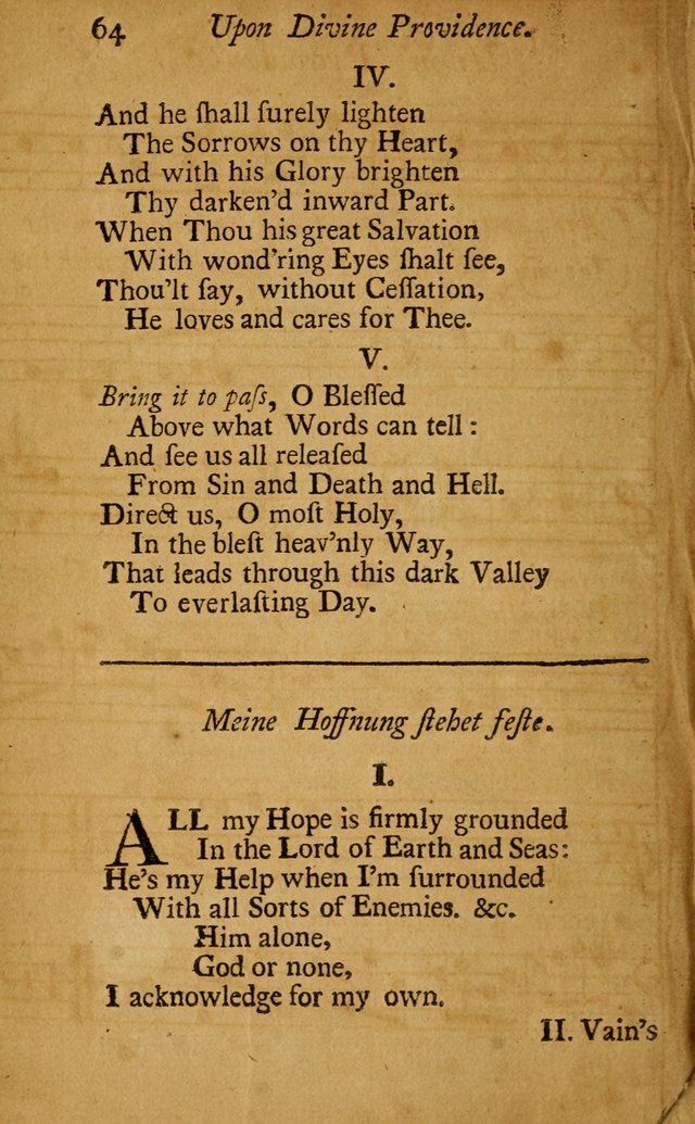 Psalmodia Germanica: or, The German Psalmody: translated from the high Dutch together with their proper tunes and thorough bass (2nd ed., corr. and enl.) page 114