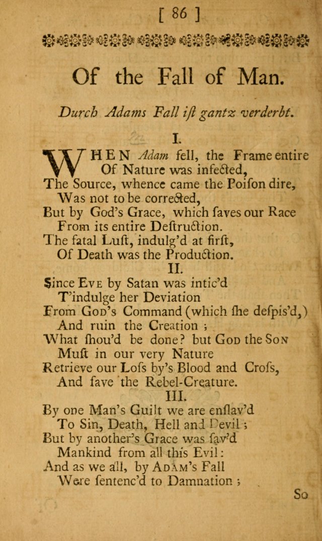 Psalmodia Germanica: or, The German Psalmody: translated from the high Dutch together with their proper tunes and thorough bass (2nd ed., corr. and enl.) page 148