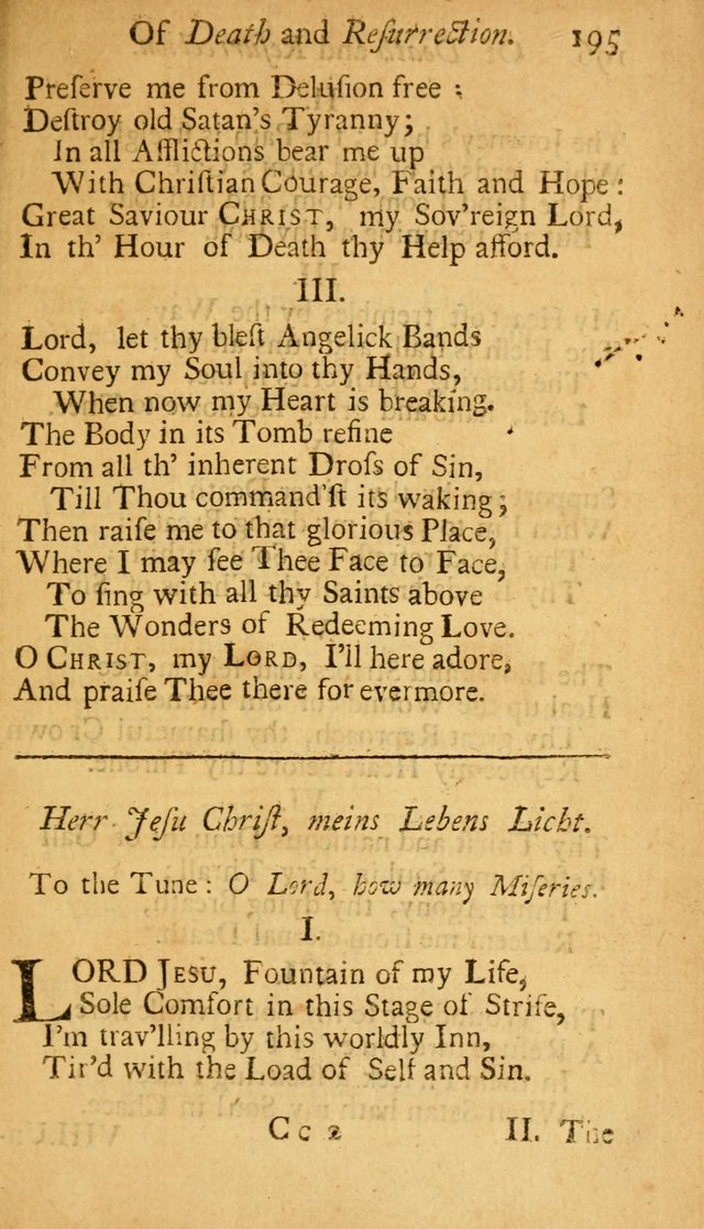 Psalmodia Germanica: or, The German Psalmody: translated from the high Dutch together with their proper tunes and thorough bass (2nd ed., corr. and enl.) page 343