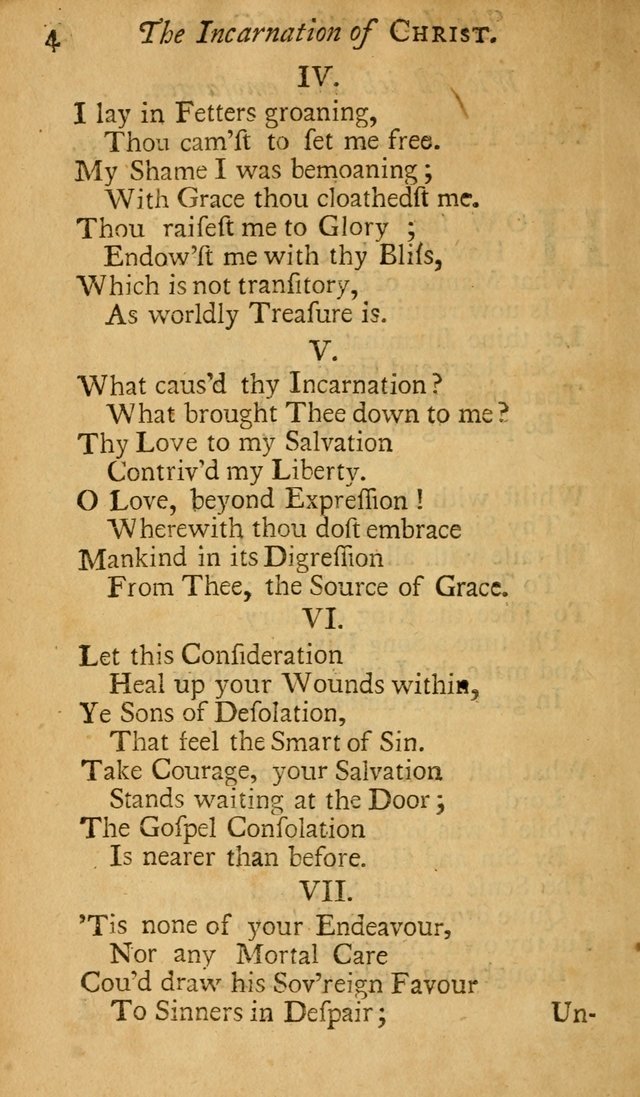 Psalmodia Germanica: or, The German Psalmody: translated from the high Dutch together with their proper tunes and thorough bass (2nd ed., corr. and enl.) page 4