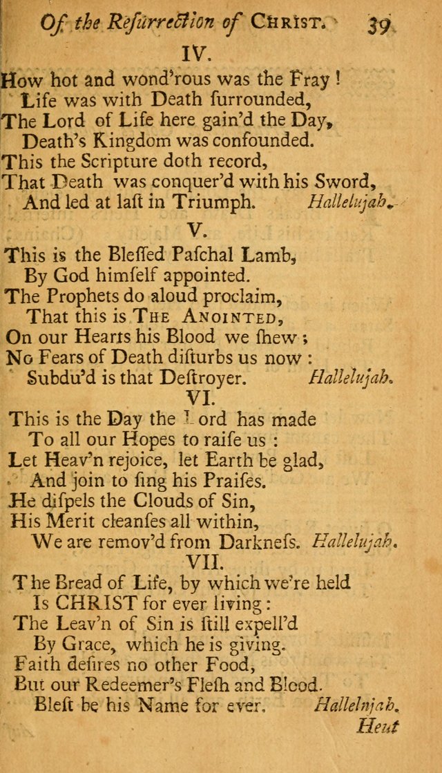 Psalmodia Germanica: or, The German Psalmody: translated from the high Dutch together with their proper tunes and thorough bass (2nd ed., corr. and enl.) page 63